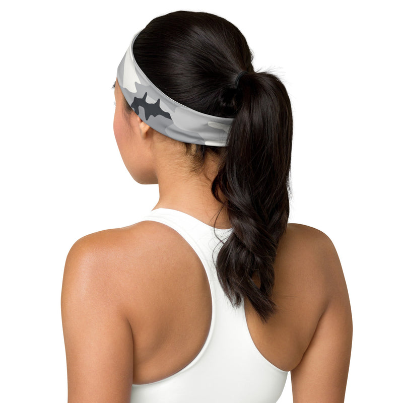 White Birch Monolith Winter CAMO Headband - Head
