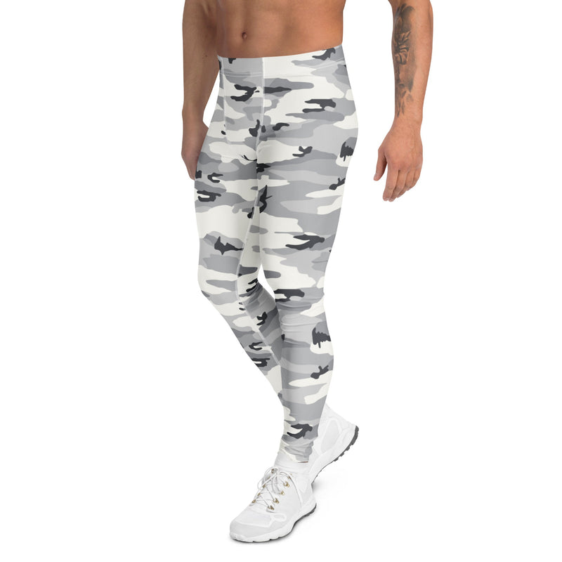 White Birch Monolith Winter CAMO Mens Leggings - Men