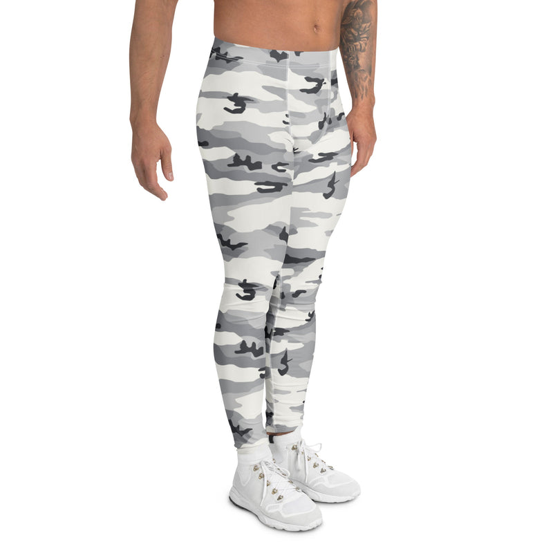 White Birch Monolith Winter CAMO Mens Leggings - Men