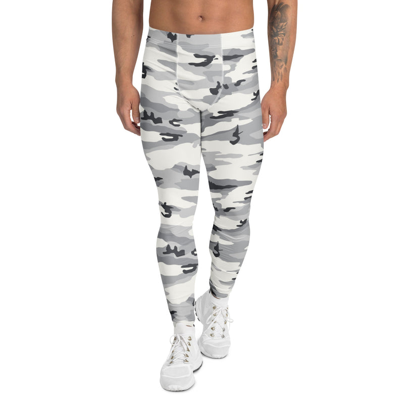 White Birch Monolith Winter CAMO Mens Leggings - XS - Men