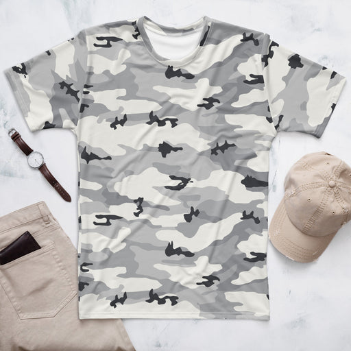 White Birch Monolith Winter CAMO Mens T-Shirt - XS - Shirt - Tee