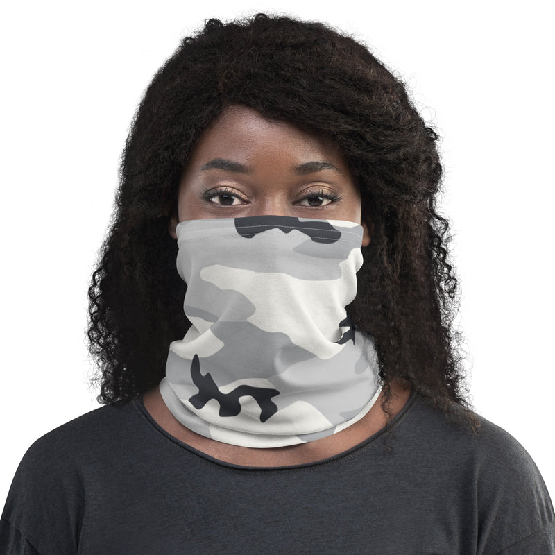 White Birch Monolith Winter CAMO Neck Gaiter