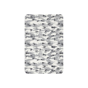 White Birch Monolith Winter CAMO Sherpa Blanket