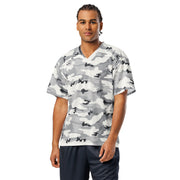 White Birch Monolith Winter CAMO Unisex American Football Jersey - 2XS