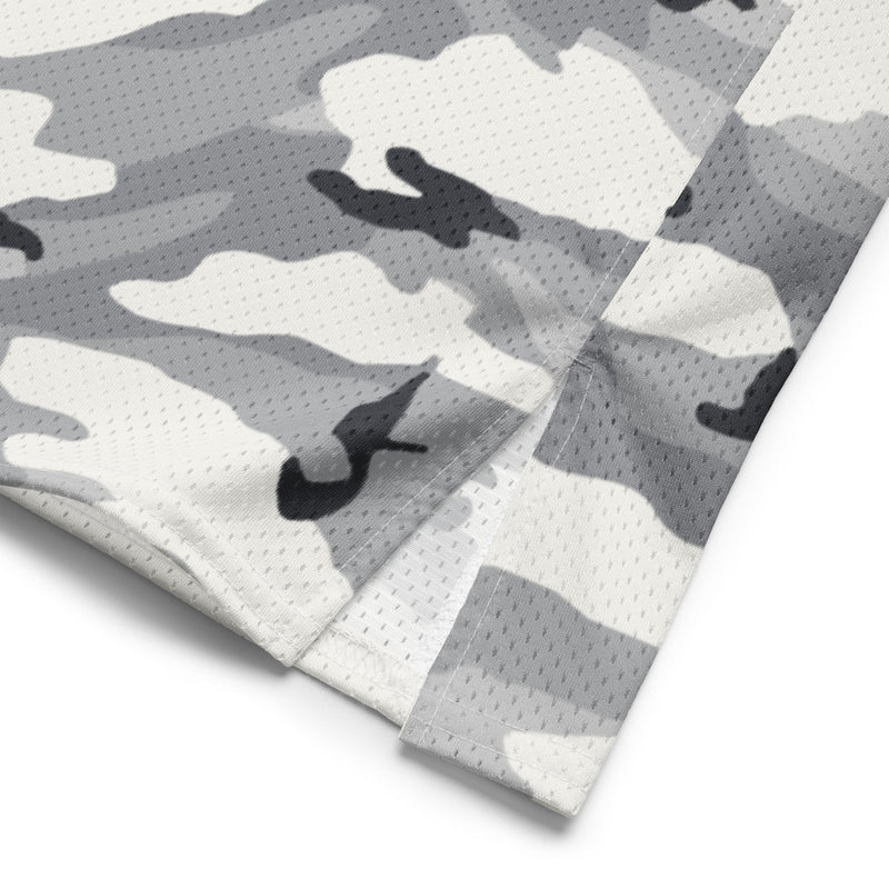 White Birch Monolith Winter CAMO Unisex American Football Jersey