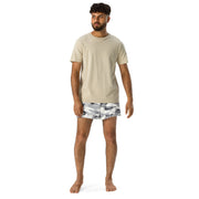 White Birch Monolith Winter CAMO Unisex Athletic Shorts