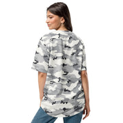 White Birch Monolith Winter CAMO Unisex Baseball Jersey