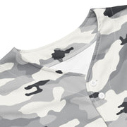 White Birch Monolith Winter CAMO Unisex Baseball Jersey