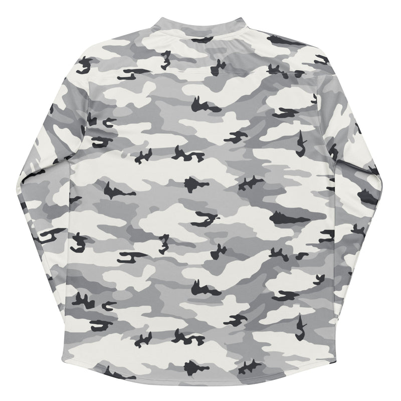 White Birch Monolith Winter CAMO Unisex Hockey Fan Jersey