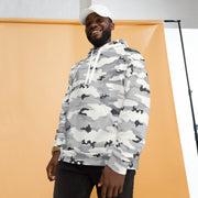 White Birch Monolith Winter CAMO Unisex Hoodie