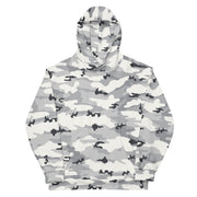 White Birch Monolith Winter CAMO Unisex Hoodie