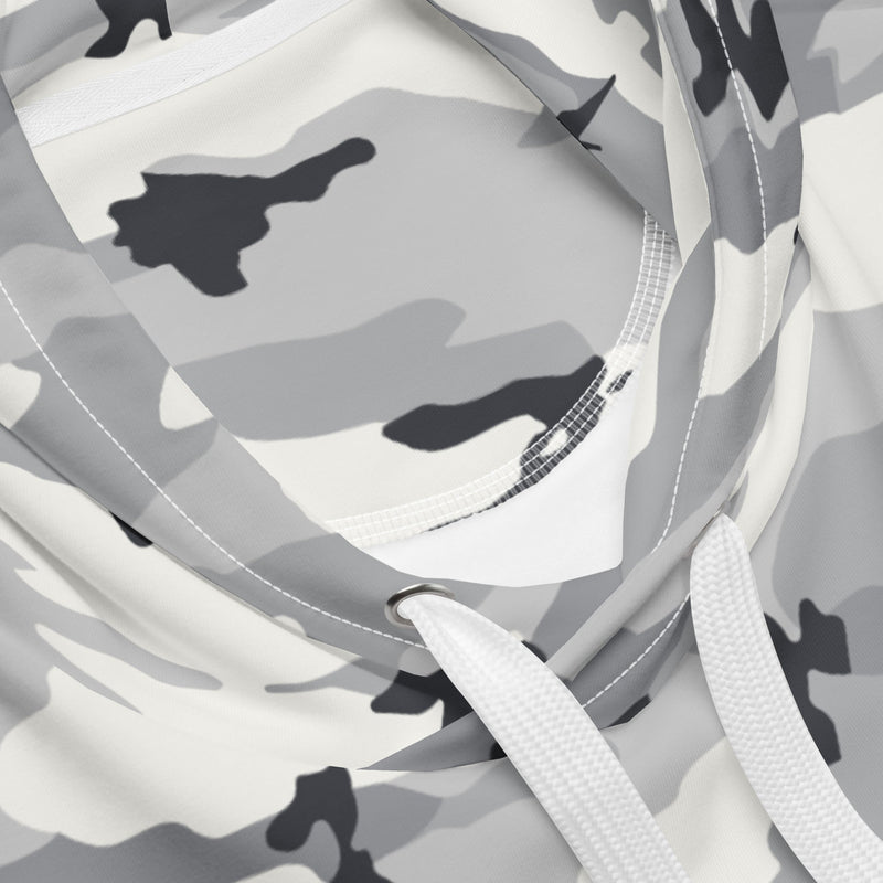 White Birch Monolith Winter CAMO Unisex Hoodie