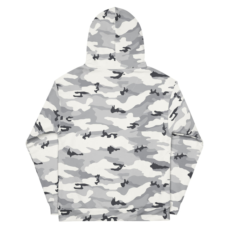 White Birch Monolith Winter CAMO Unisex Hoodie