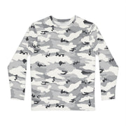 White Birch Monolith Winter CAMO Unisex Long-Sleeve Shirt - XS