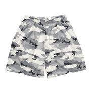 White Birch Monolith Winter CAMO Unisex Mesh Shorts - 2XS
