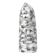 White Birch Monolith Winter CAMO Unisex Short-Sleeve Button Shirt - Button-Up
