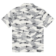 White Birch Monolith Winter CAMO Unisex Short-Sleeve Button Shirt - Button-Up