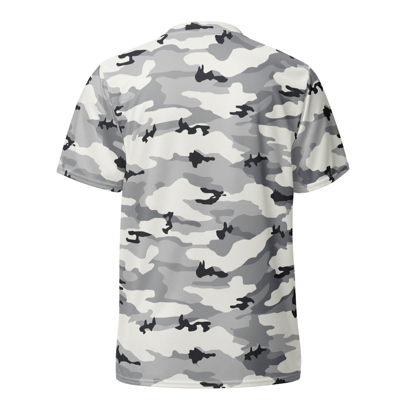 White Birch Monolith Winter CAMO Unisex Sports Jersey