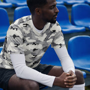 White Birch Monolith Winter CAMO Unisex Sports Jersey