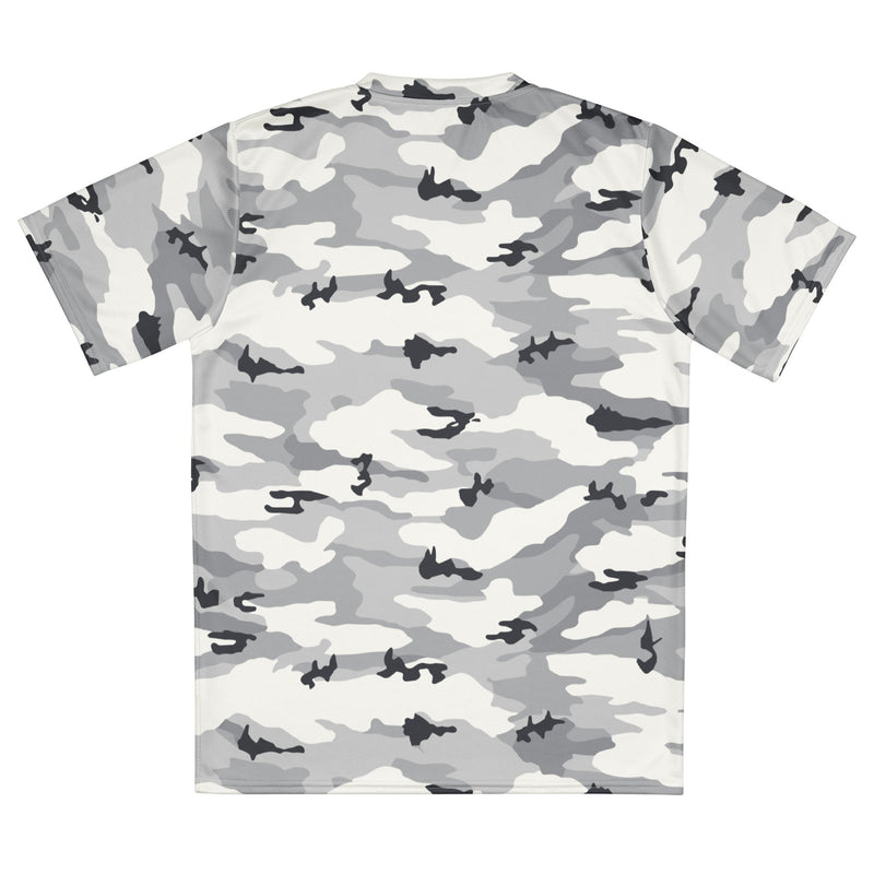 White Birch Monolith Winter CAMO Unisex Sports Jersey