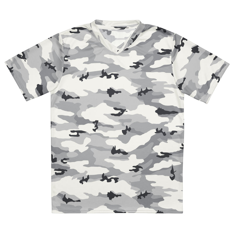 White Birch Monolith Winter CAMO Unisex Sports Jersey