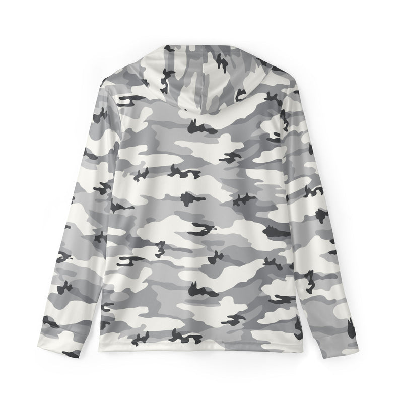 White Birch Monolith Winter CAMO Unisex Sports Warmup Hoodie