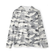 White Birch Monolith Winter CAMO Unisex Sports Warmup Hoodie - XS
