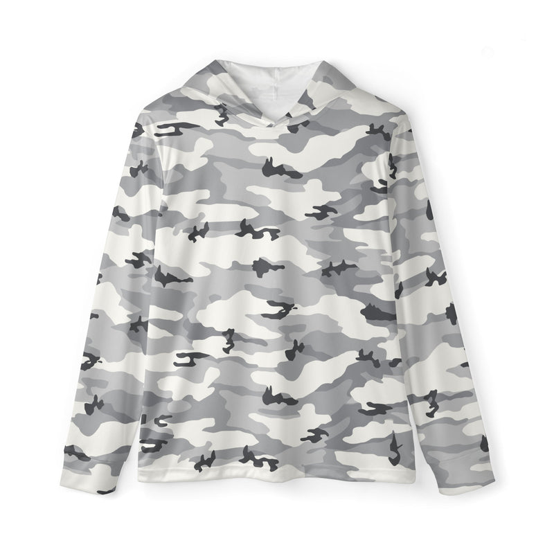 White Birch Monolith Winter CAMO Unisex Sports Warmup Hoodie - XS
