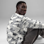 White Birch Monolith Winter CAMO Unisex Sweatshirt