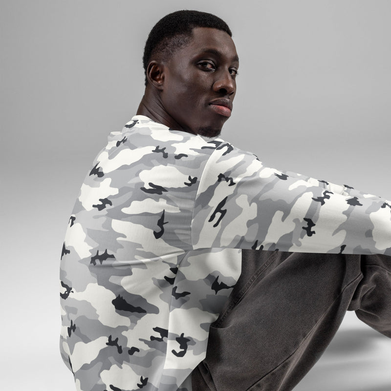White Birch Monolith Winter CAMO Unisex Sweatshirt
