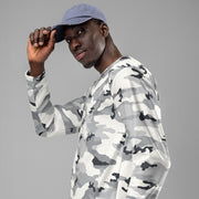 White Birch Monolith Winter CAMO Unisex Sweatshirt