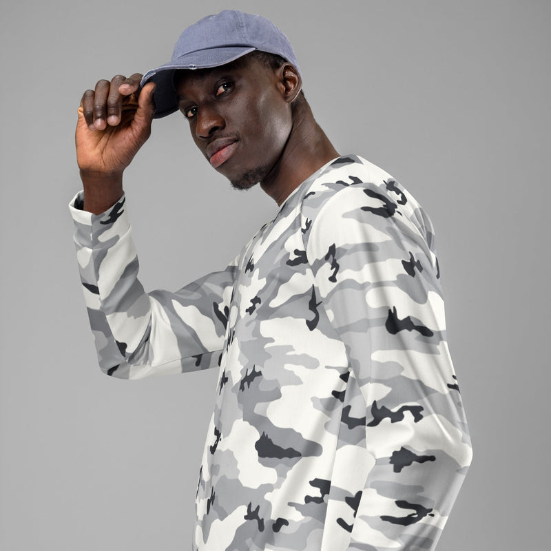 White Birch Monolith Winter CAMO Unisex Sweatshirt