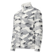 White Birch Monolith Winter CAMO Unisex Track Jacket