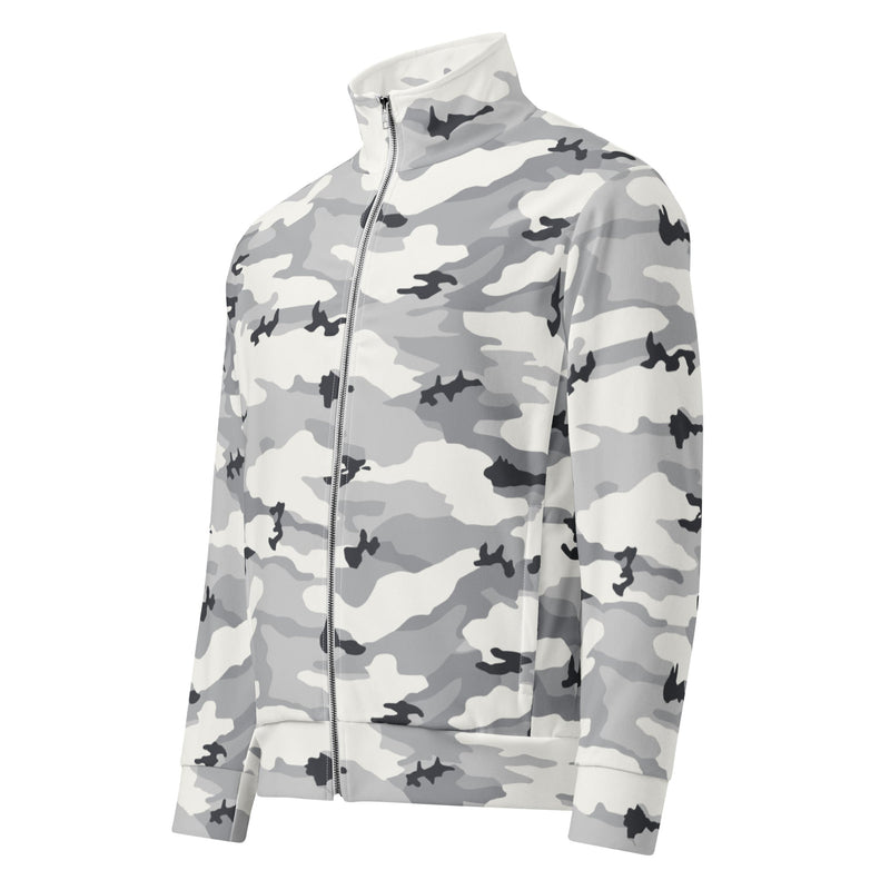 White Birch Monolith Winter CAMO Unisex Track Jacket