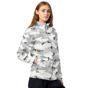White Birch Monolith Winter CAMO Unisex Track Jacket