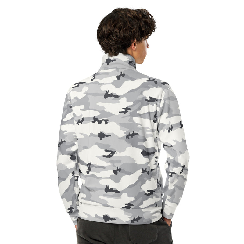 White Birch Monolith Winter CAMO Unisex Track Jacket