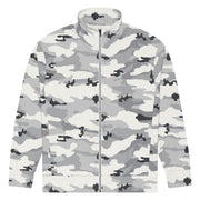 White Birch Monolith Winter CAMO Unisex Track Jacket