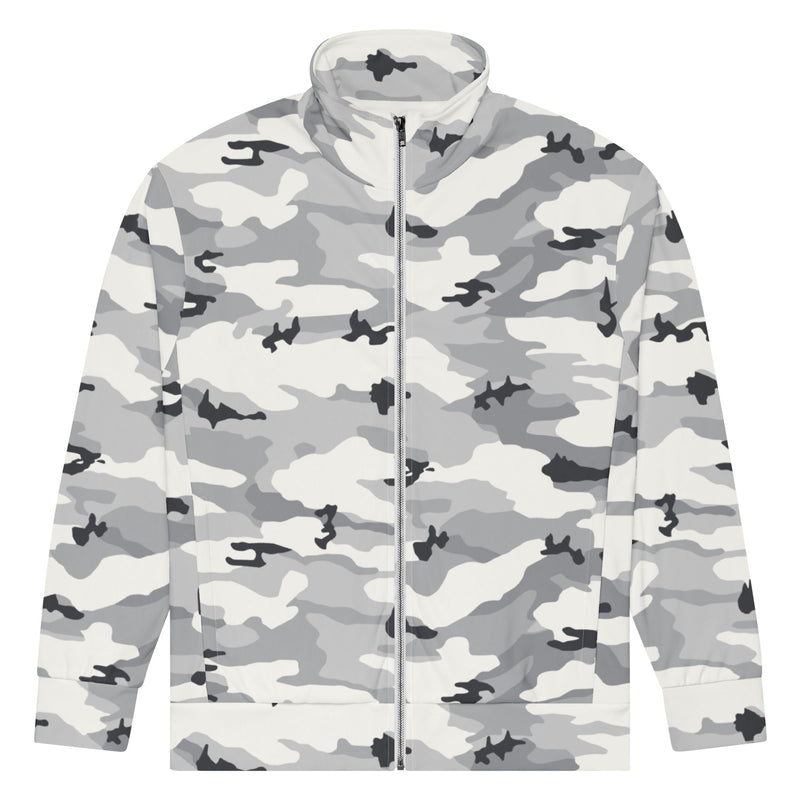 White Birch Monolith Winter CAMO Unisex Track Jacket
