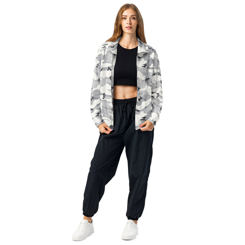 White Birch Monolith Winter CAMO Unisex Track Jacket