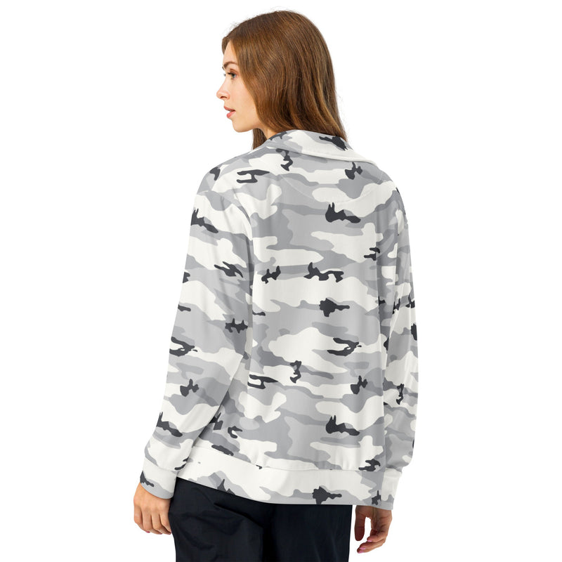 White Birch Monolith Winter CAMO Unisex Track Jacket