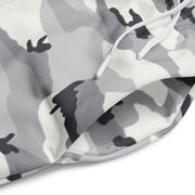 White Birch Monolith Winter CAMO Unisex Wide-Leg Joggers