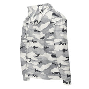 White Birch Monolith Winter CAMO Unisex Zip Hoodie
