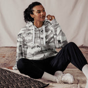 White Birch Monolith Winter CAMO Unisex Zip Hoodie