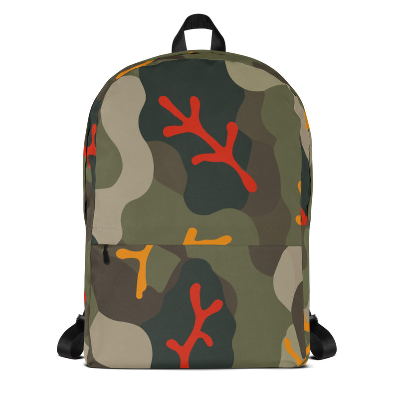 Woodland Coral Branch CAMO Backpack - Bag