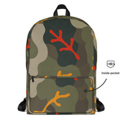 Woodland Coral Branch CAMO Backpack - Bag