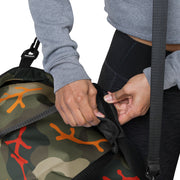 Woodland Coral Branch CAMO Duffle Bag