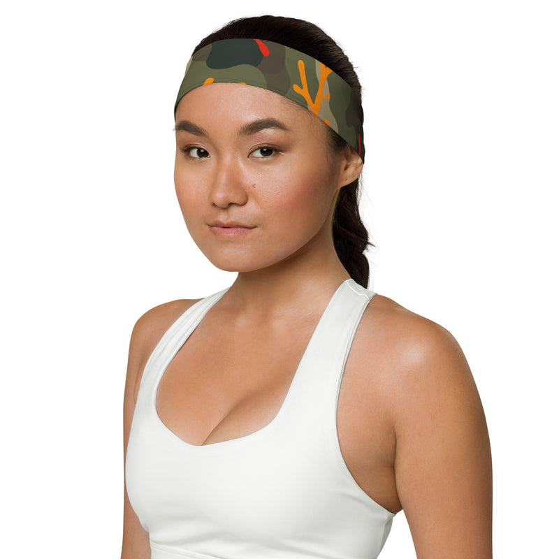 Woodland Coral Branch CAMO Headband - Head