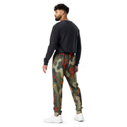Woodland Coral Branch CAMO Mens Joggers - Men