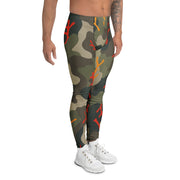 Woodland Coral Branch CAMO Mens Leggings - Men