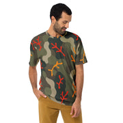 Woodland Coral Branch CAMO Mens T-Shirt - Shirt - Tee